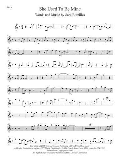 She Used To Be Mine from WAITRESS THE MUSICAL (arr. Kevin Busse)