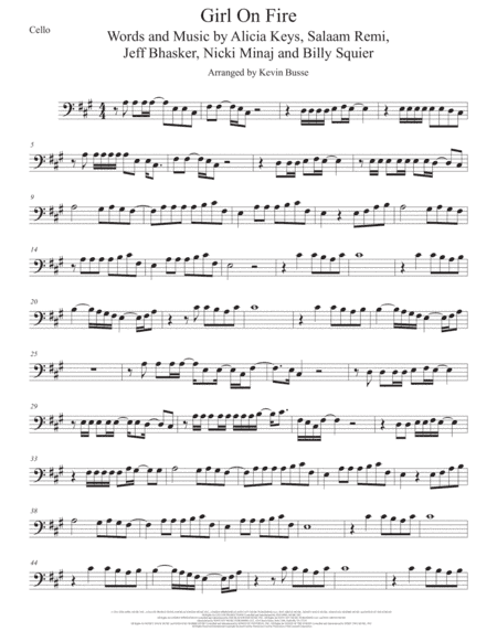 Girl On Fire (arr. Kevin Busse)