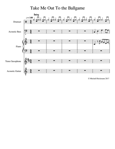 Take Me Out To The Ballgame (Jazz)