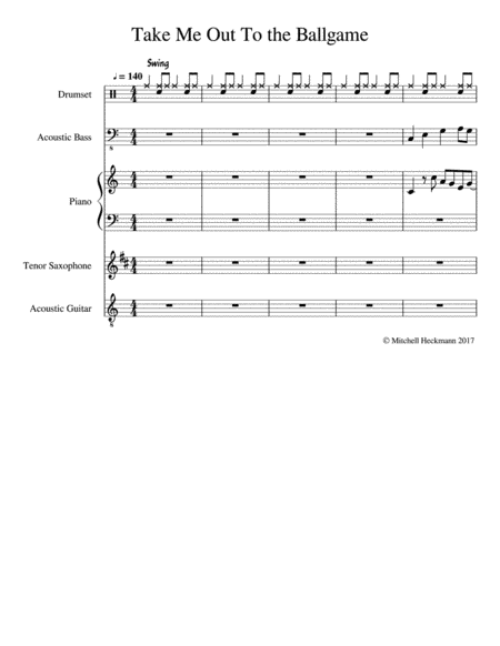 Take Me Out To The Ballgame (Jazz)