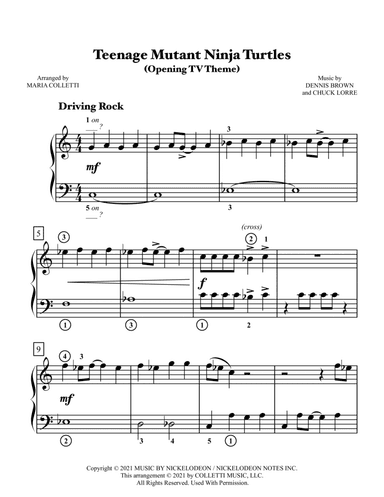 Teenage Mutant Ninja Turtles (arr. Maria Colletti)
