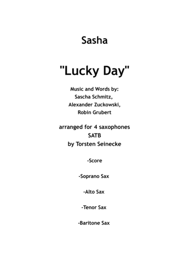 Lucky Day (arr. Torsten Seinecke)