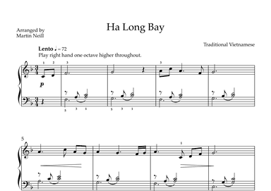 Ha Long Bay (arr. Martin Neill)