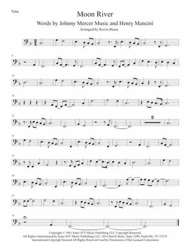 Moon River (arr. Kevin Busse)