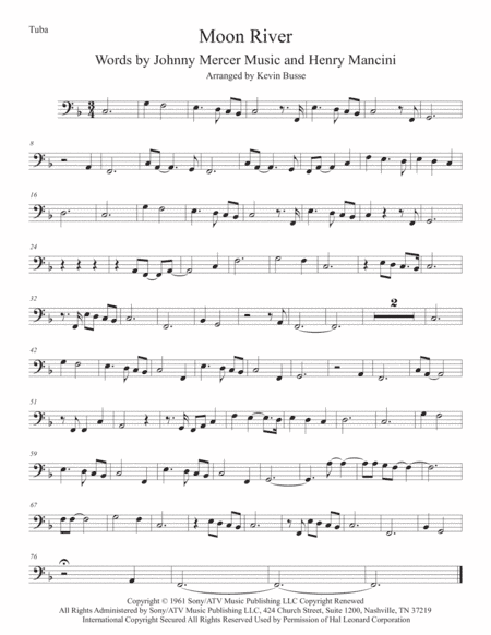 Moon River (arr. Kevin Busse)