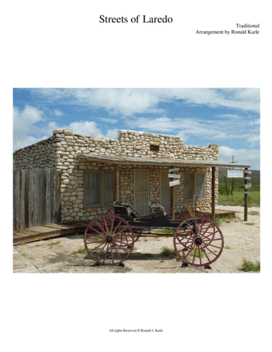 Streets of Laredo (arr. Ronald J. Karle)