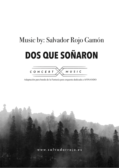 Dos que Soñaron - Score Only