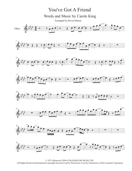 You've Got A Friend (arr. Kevin Busse)