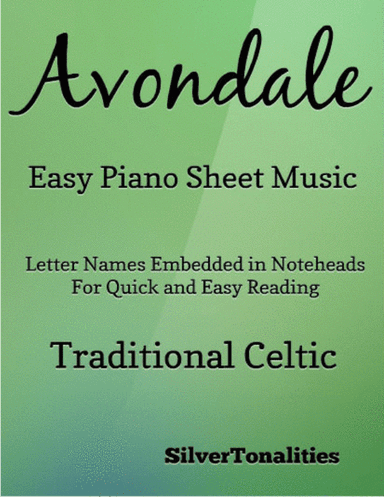 Avondale Easy Piano Sheet Music (arr. SilverTonalities)