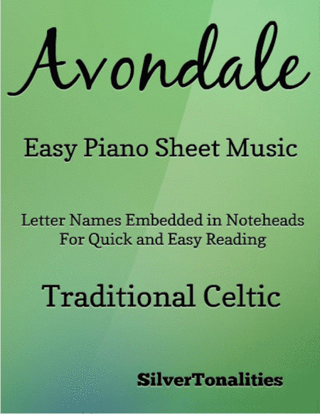 Avondale Easy Piano Sheet Music (arr. SilverTonalities)