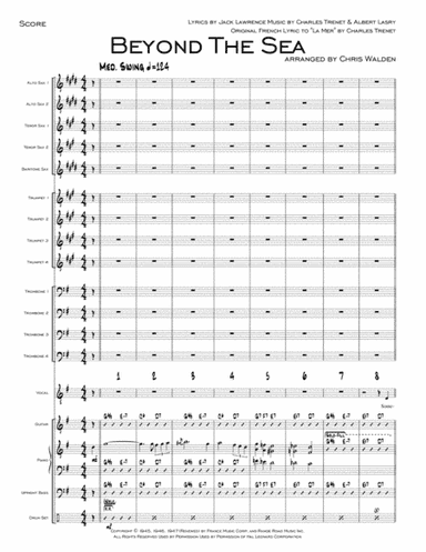 Beyond The Sea (arr. Chris Walden)