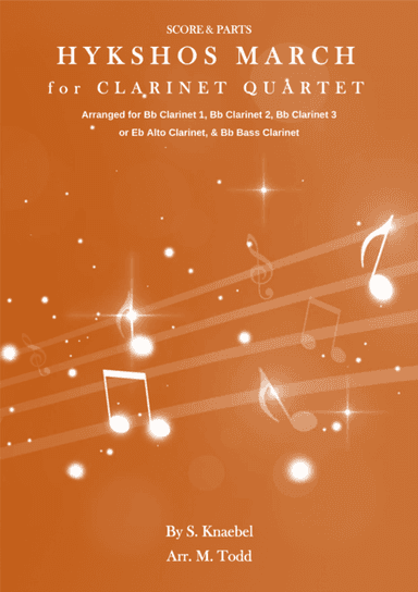 Hykshos March for Clarinet Quartet (arr. Martin Todd)