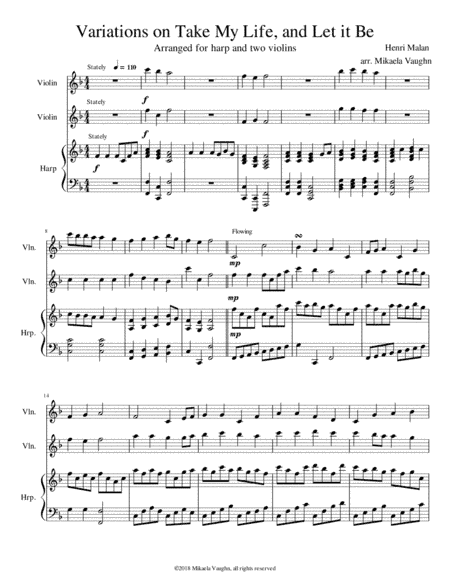 Take My Life and Let It Be (arr. Mikaela Vaughn)