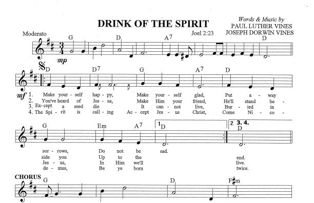 DRINK OF THE SPIRIT