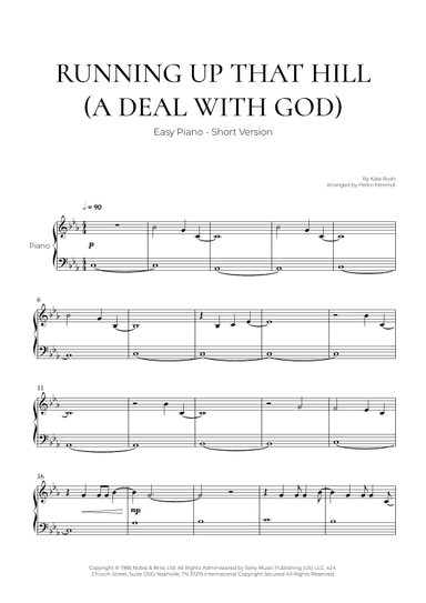 Running Up That Hill (arr. Pedro Merendi)