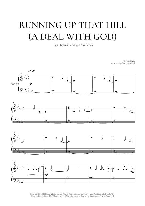 Running Up That Hill (arr. Pedro Merendi)