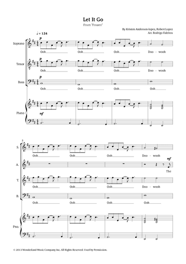 Let It Go (arr. Rodrigo Faleiros)