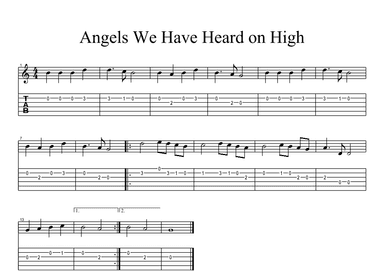 Angels We Have Heard on High (arr. Anderson Branco)