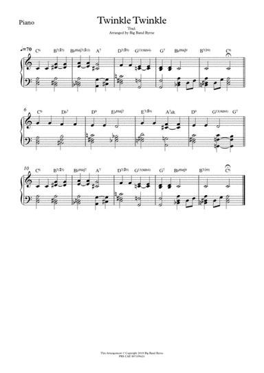 Twinkle Twinkle Little Star (arr. Big Band Byrne)