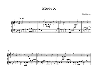 Etude X