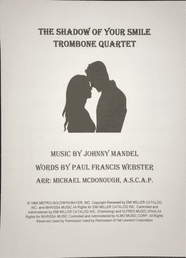 The Shadow Of Your Smile (arr. Dr. Michael C. McDonough A.S.C.A.P.)