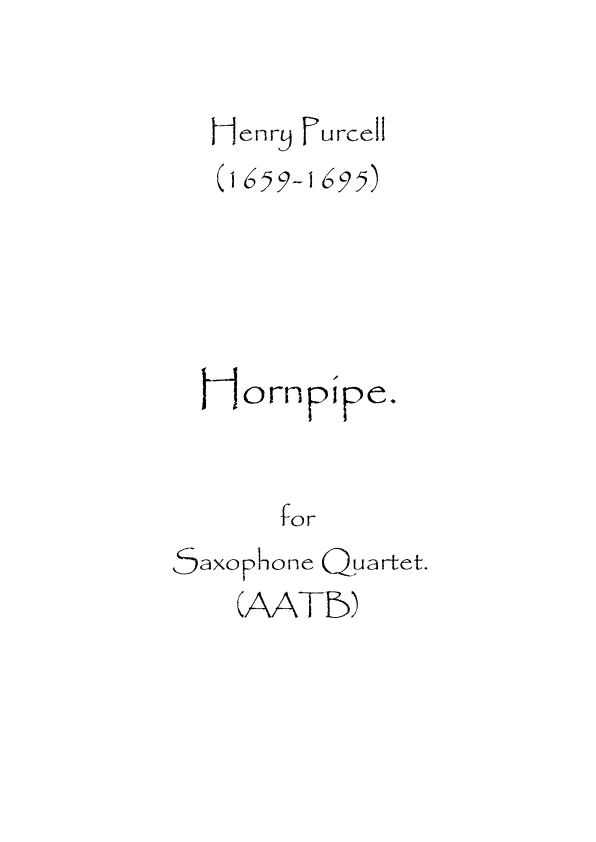 Hornpipe (arr. Spence Bundy)
