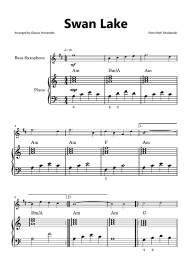 Swan Lake (arr. Glauco Fernandes)