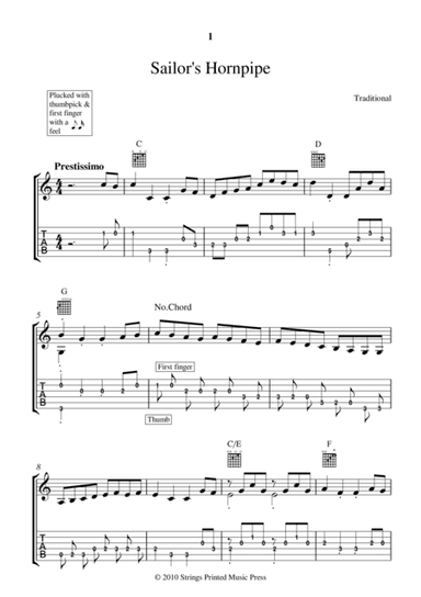 SAILOR'S HORNPIPE (arr. Lee Mitchell)