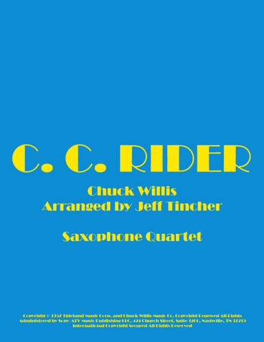 C.c. Rider (arr. Jeff Tincher)