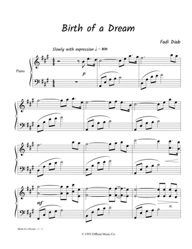 Birth of a Dream