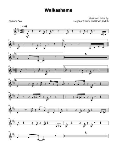 Walkashame (arr. David Lartey)