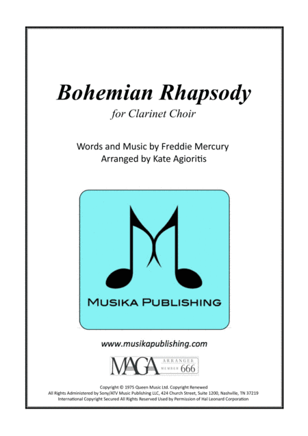 Bohemian Rhapsody (arr. Kate Agioritis)