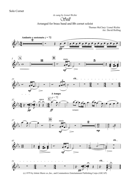 Still (arr. David Holling)