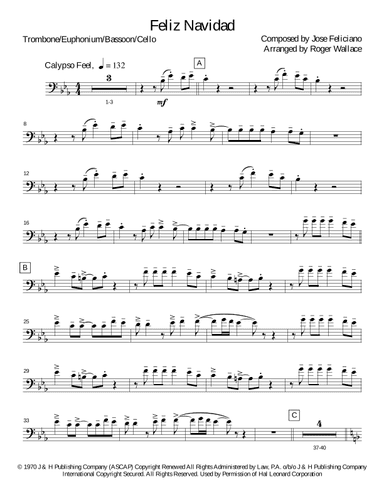 Feliz Navidad (arr. Roger Wallace)