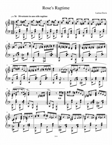 Rose's Ragtime