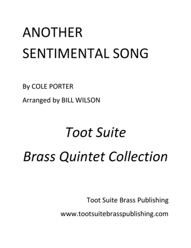 Another Sentimental Song (arr. Bill Wilson)
