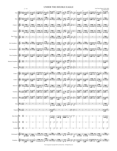 Under The Double Eagle (arr. Edward Sims)