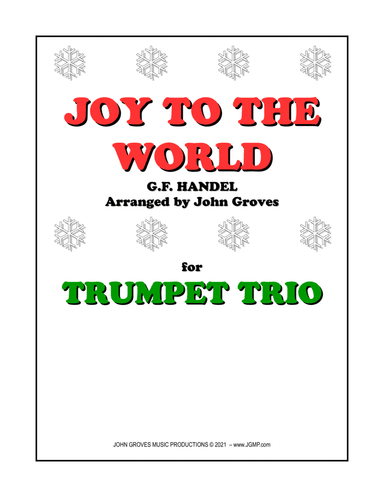 Joy To The World - Trumpet Trio (arr. John Groves)