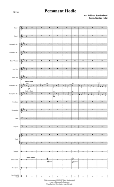 Personent Hodie (arr. William Southerland)
