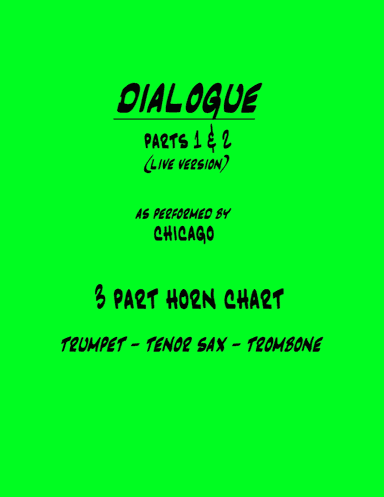 Dialogue (part I) (arr. John Bachman)