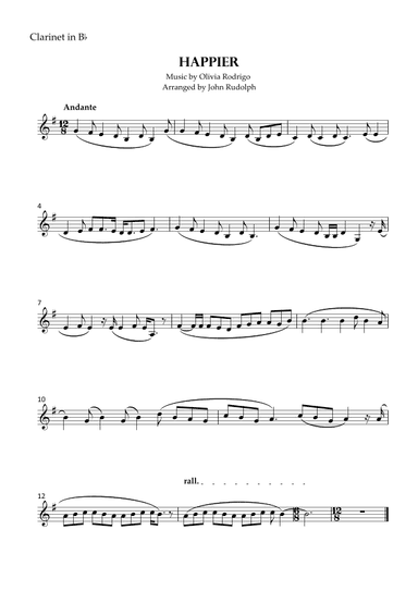 Happier (arr. John Rudolph)