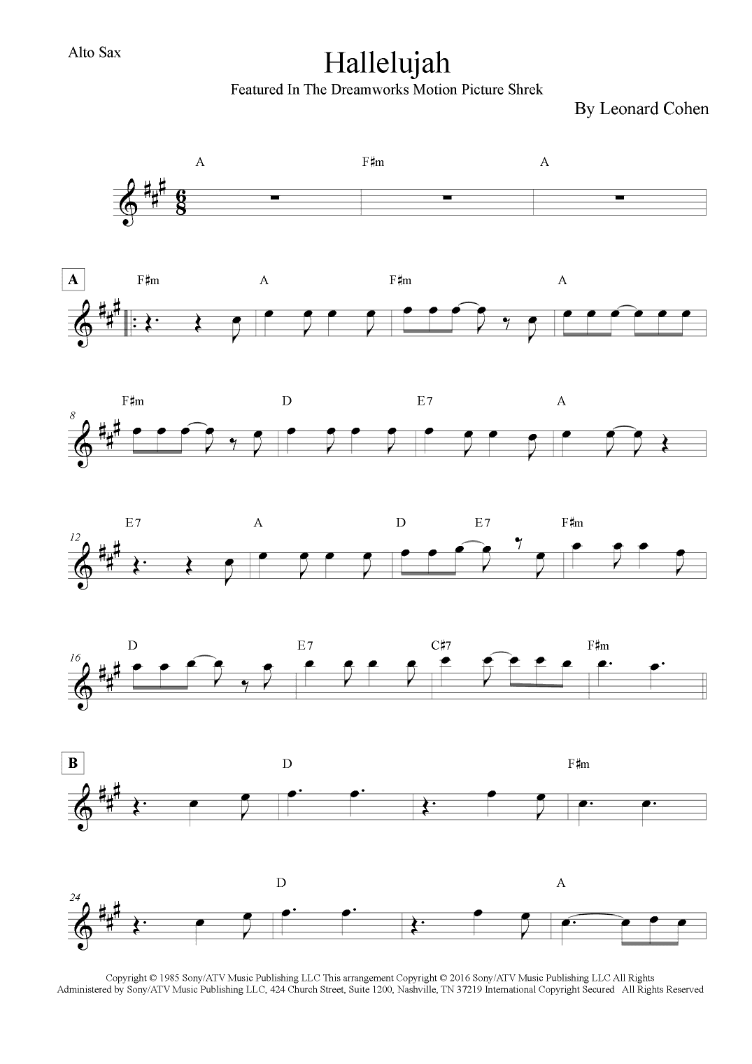 Hallelujah (arr. Leo Silva)