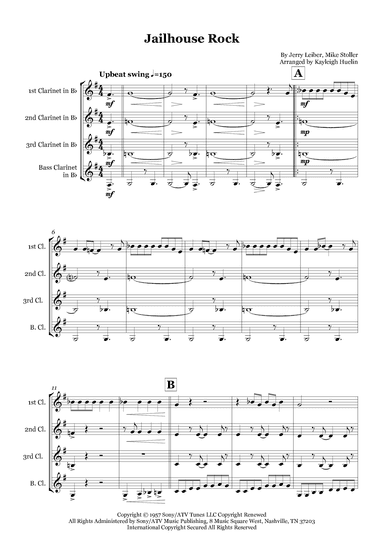 Jailhouse Rock (arr. Kayleigh Huelin)