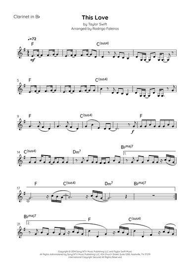 This Love (arr. Rodrigo Faleiros)