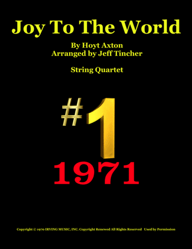 Joy To The World (arr. Jeff Tincher)
