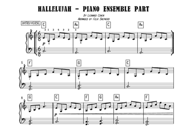 Hallelujah (arr. Felix Shepherd)