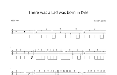 There was a Lad was born in Kyle (arr. Bettina Schipp)