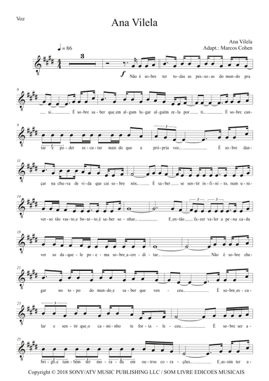 Trem-bala (arr. Marcos Cohen)