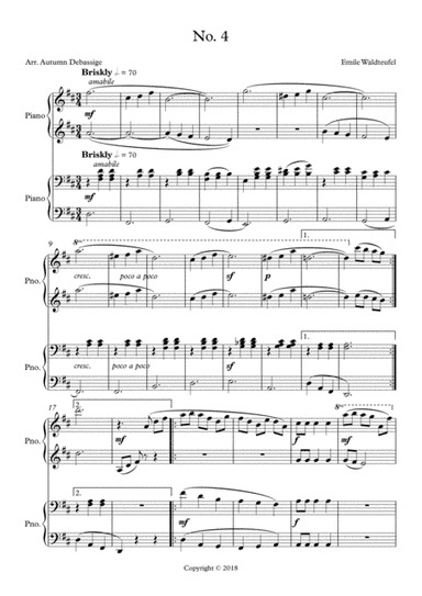 Skaters' Waltz, Theme 4 (arr. Autumn Debassige)
