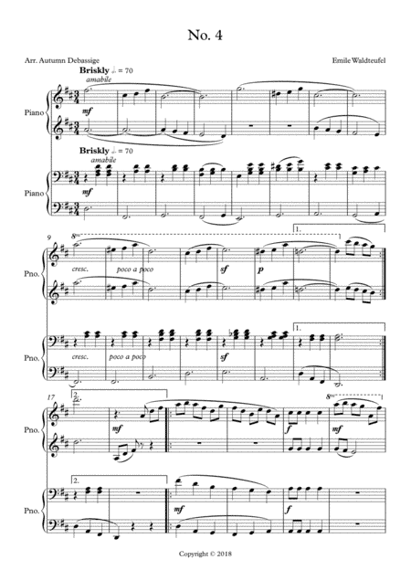 Skaters' Waltz, Theme 4 (arr. Autumn Debassige)